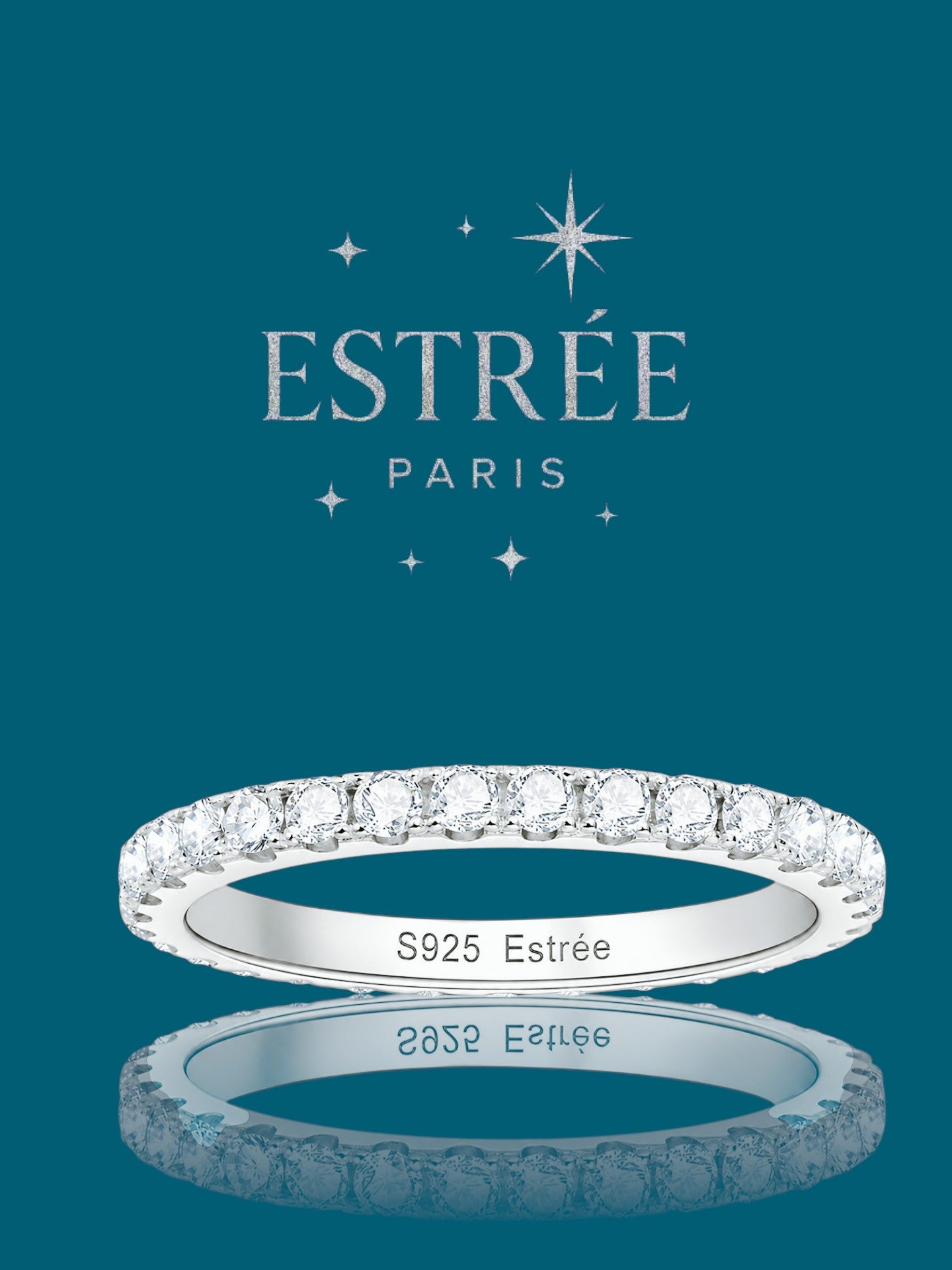 Alliance S💎- Moissanite Argent 925