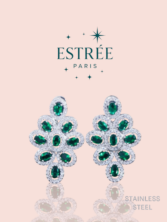 Boucles d'Oreilles Jardin Royal