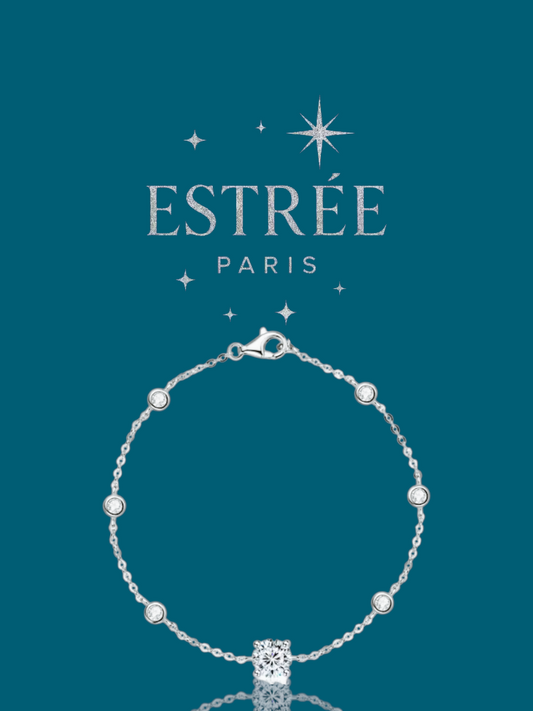 Bracelet Solitaire - Moissanite Argent 925 💎