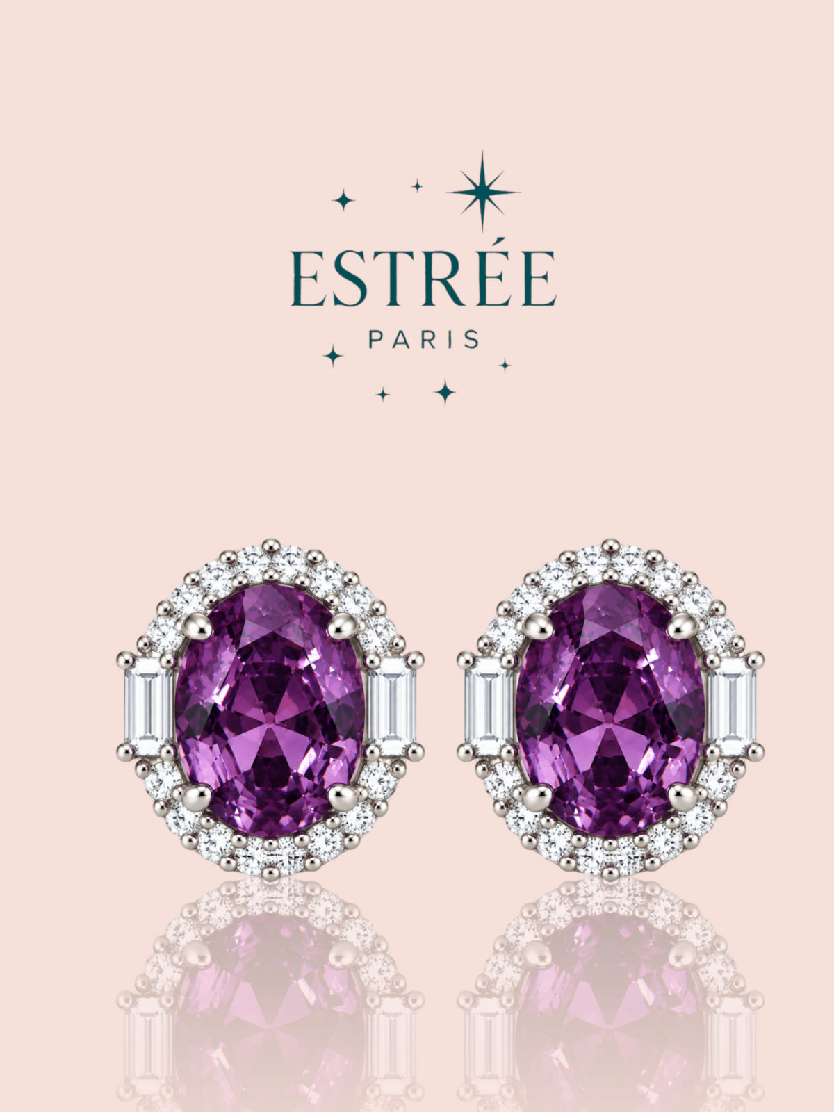 [Edition crépuscule] Boucles d’oreilles Stardust Halo