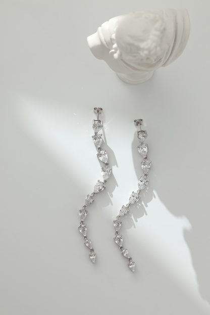 Boucles d’oreilles Niki - Argentée