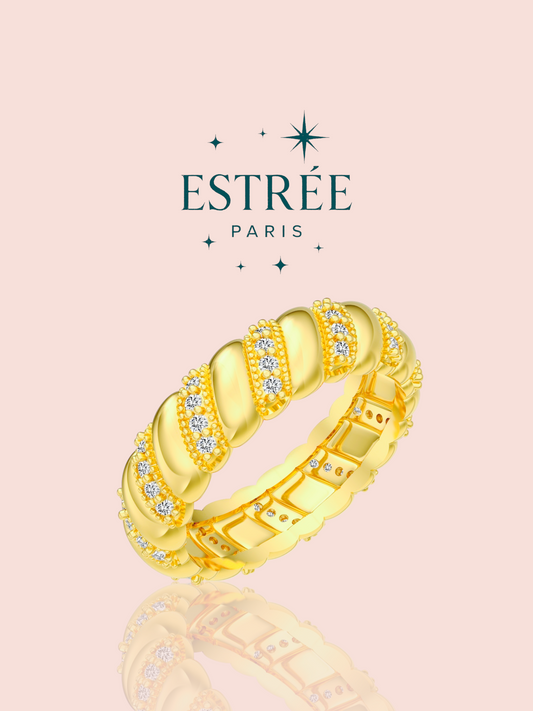 Bague Promise me - Dorée