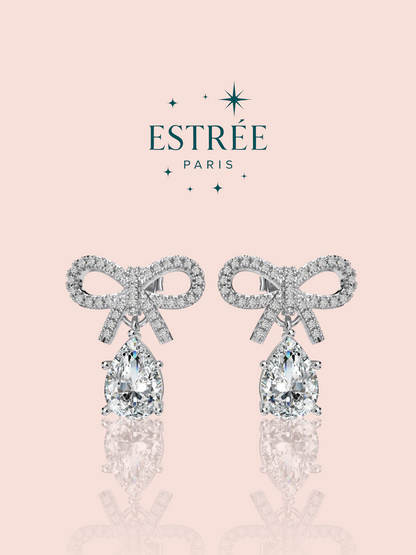 Boucles d’oreille White Envy - Argentée