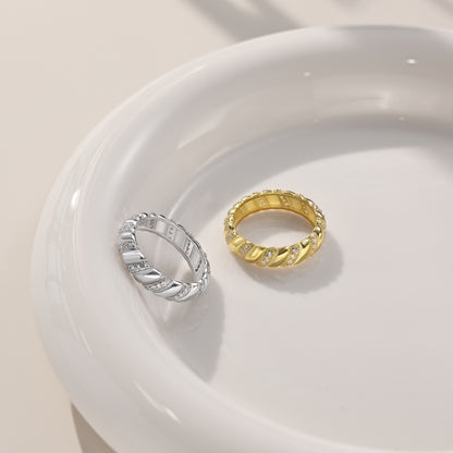 Bague Promise me - Argentée