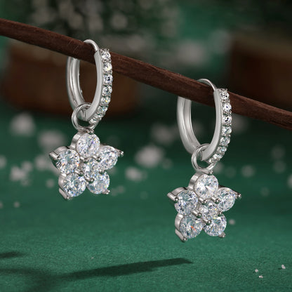 Boucles d’oreilles Hanging Marguerite