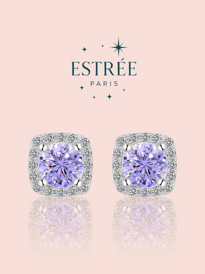 Boucles d'oreilles Eternal Lila