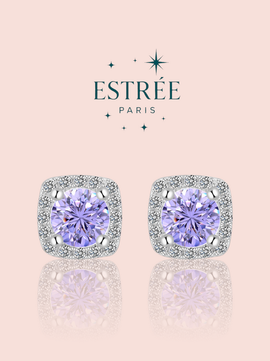 Boucles d'oreilles Eternal Lila