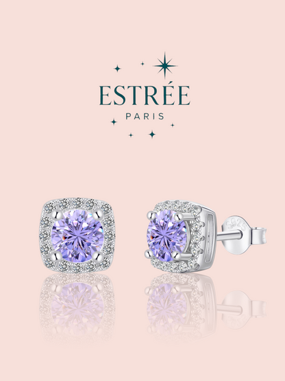 Boucles d'oreilles Eternal Lila