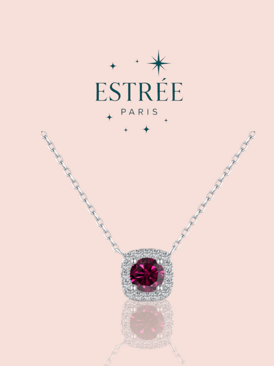 Collier Eternal Glow Rose Fushia