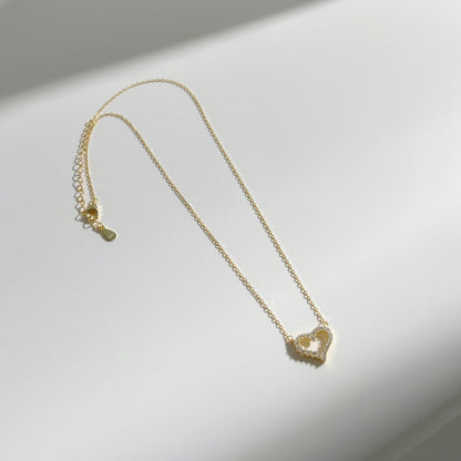 Rosy Heart Necklace