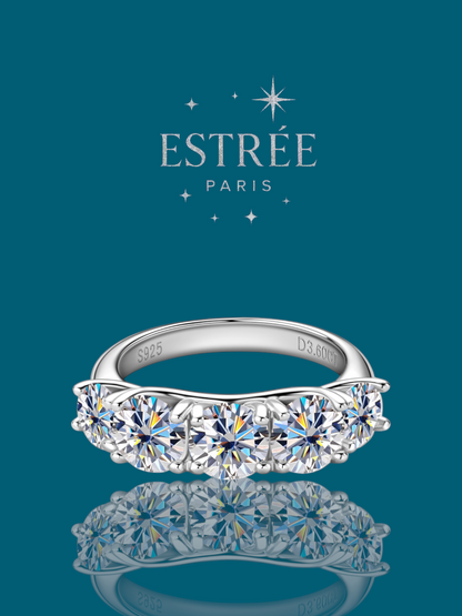 Alliance Diamond Symphony 💎- Moissanite Argent 925
