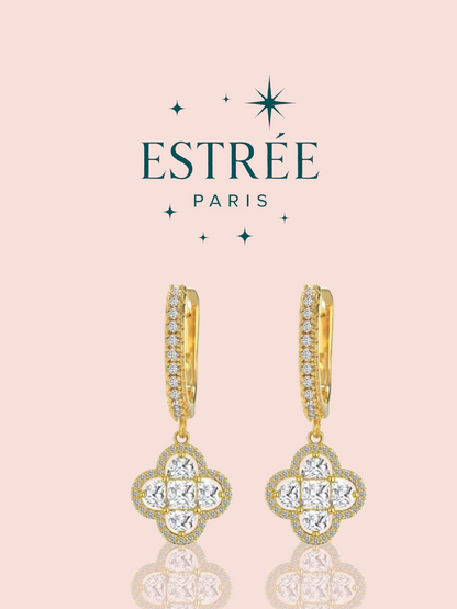 Boucles d'Oreilles Starlit Charm pendantes