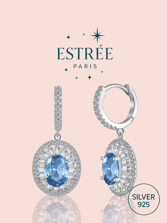 Boucles d'oreilles azure dream Estrée Paris
