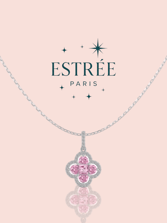 Collier Blush starlit argent 925 Estrée Paris