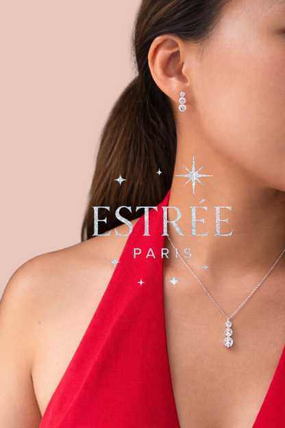 Collier T-drop - Argent 925