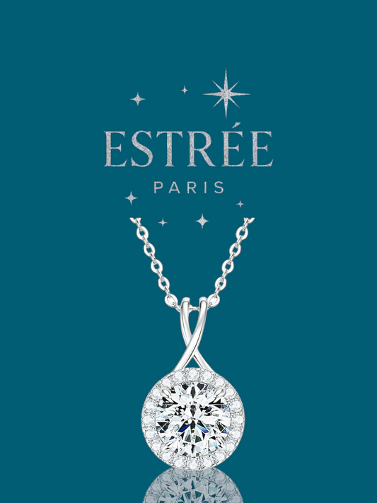 [sur commande] Collier Bloomy - Moissanite Argent 925 💎
