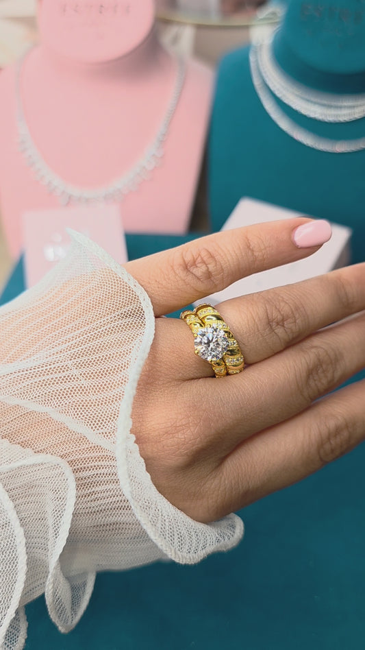 Bague Engage me - Dorée