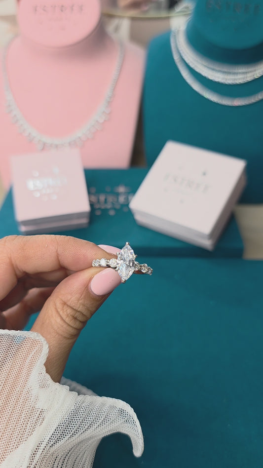 Bague Marquise