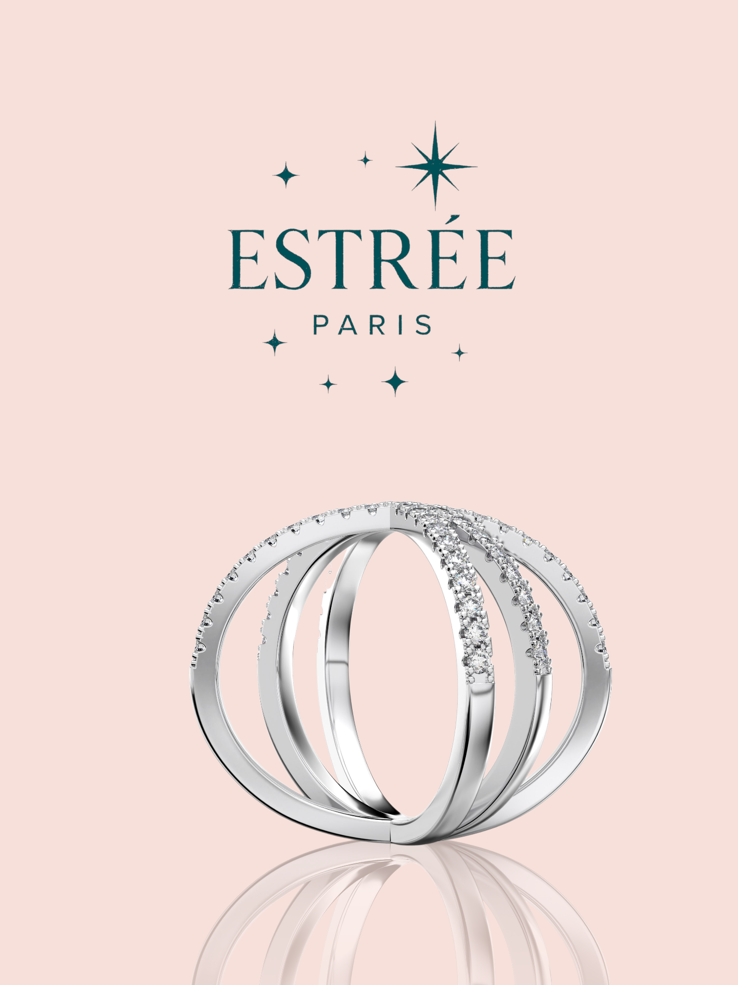 Bague Astra  - Argentée