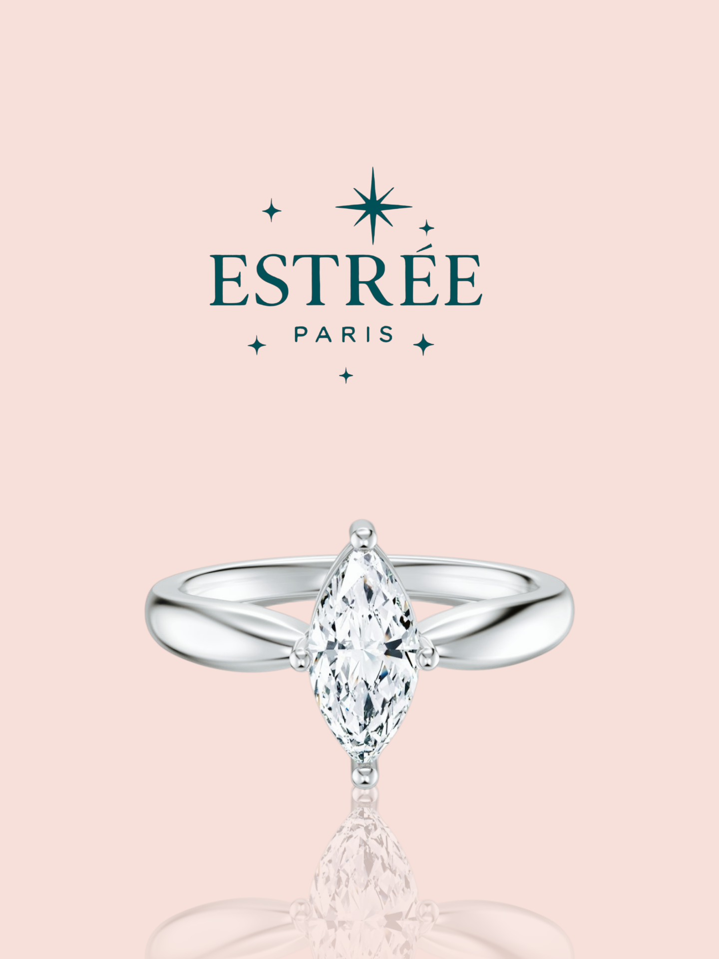 Bague Marquise Simple