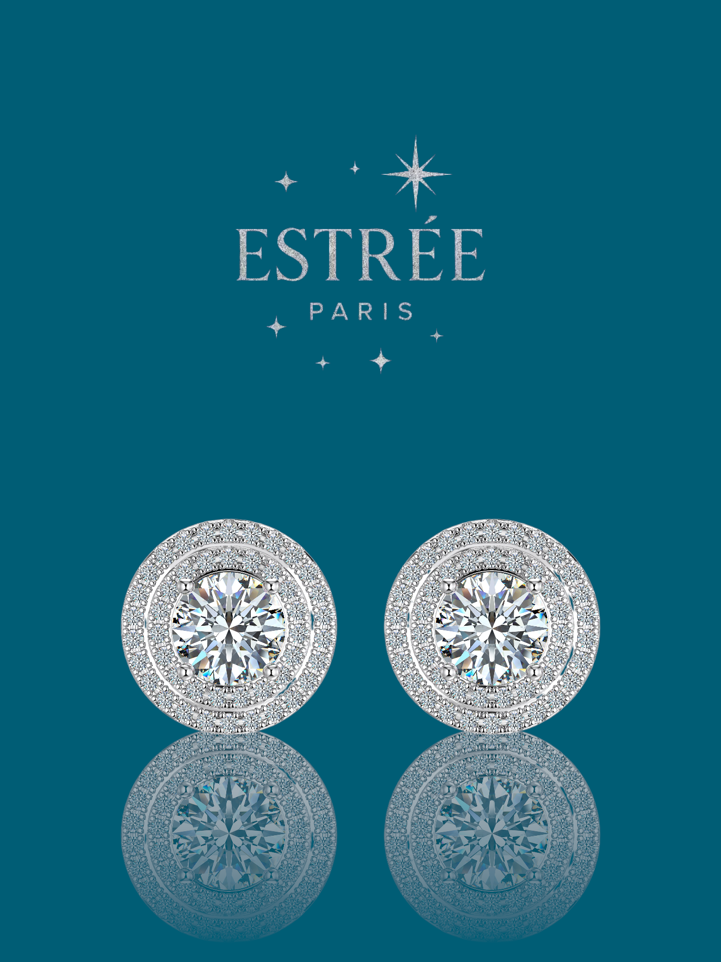 Boucles d'oreilles Ice Halo 💎