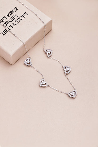 Collier Multi Heart