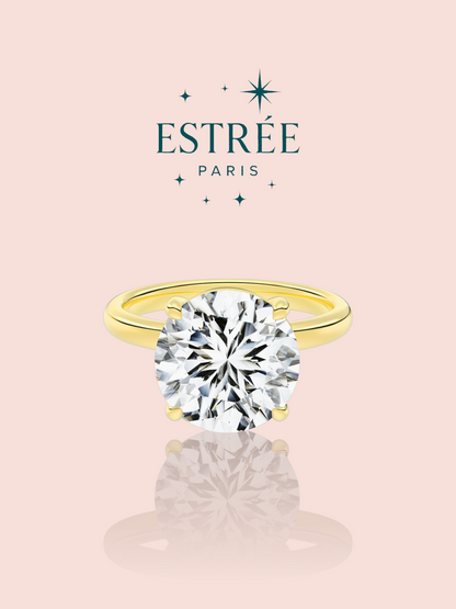 Bague Moon Doré 14k
