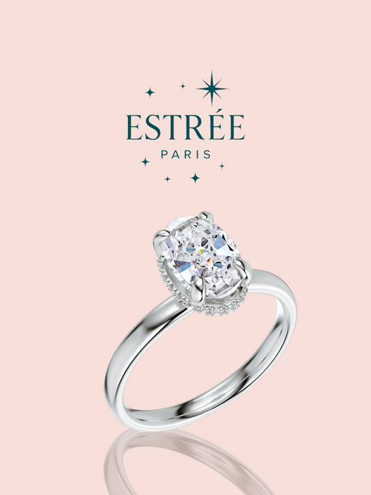 Bague Baby Luna Glow Argentée
