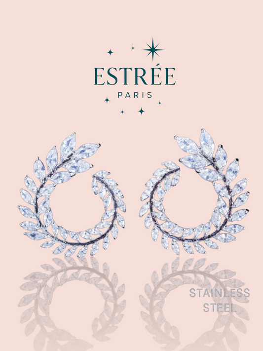 Boucles d'Oreilles Fleur d'Hellène