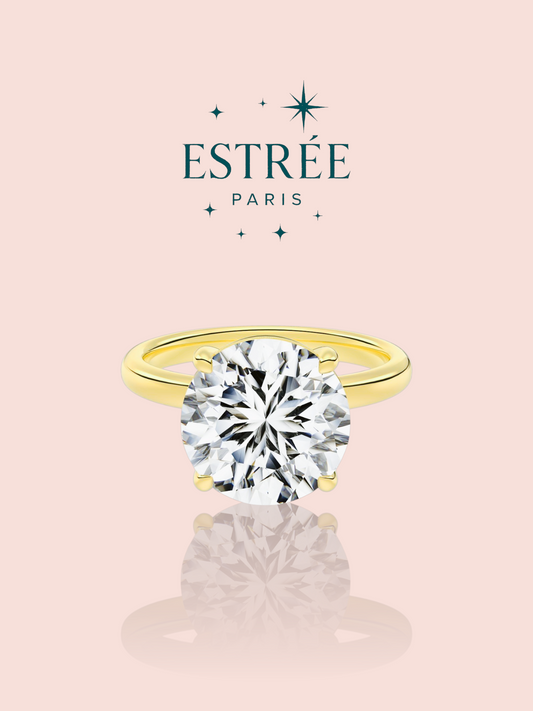 Bague Moon Doré 14k