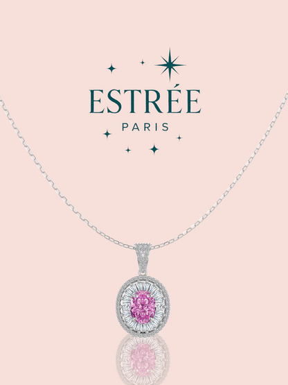 Collier Purple Dreams - Argent 925