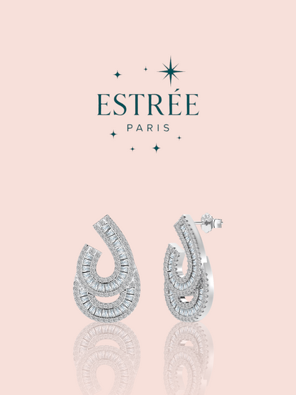 Boucles d’oreilles Baguette Spark