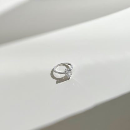 Bague Solitaire Pear 💎