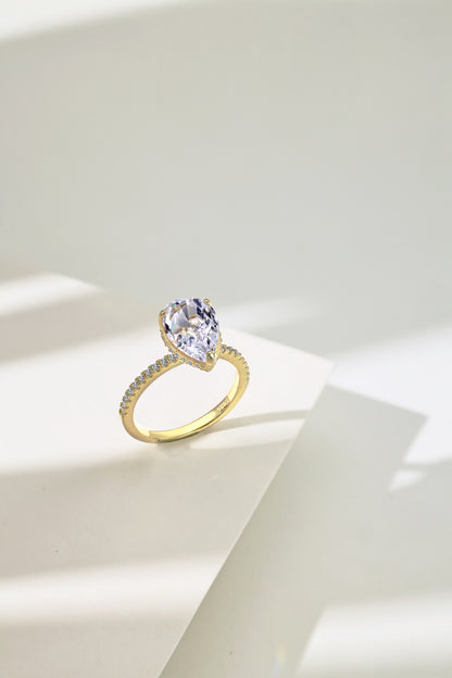 Bague TearDrop - Dorée