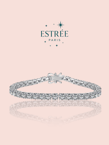 Bracelet glamour L - Argenté
